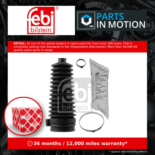 Steering rack boot fits ford - rack,
