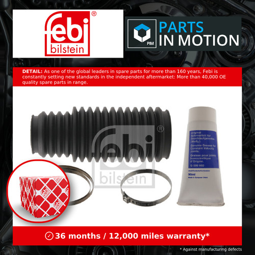 Steering rack boot - steering,