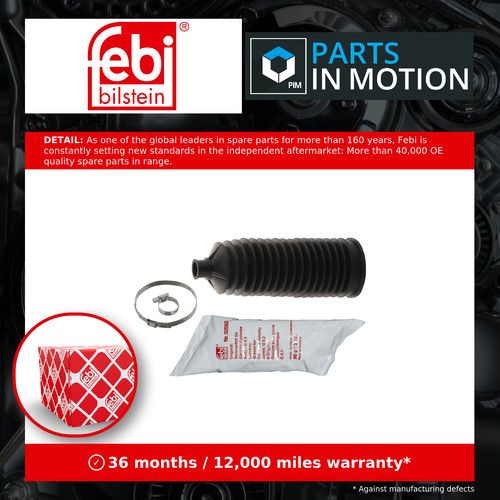Steering rack boot fits - fits, ford