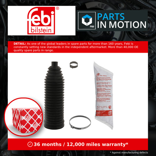 Steering rack boot - boot, bmw