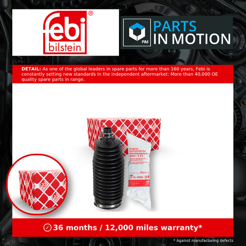 Steering rack boot fits - steering,