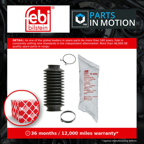 Steering rack boot fits - rack,