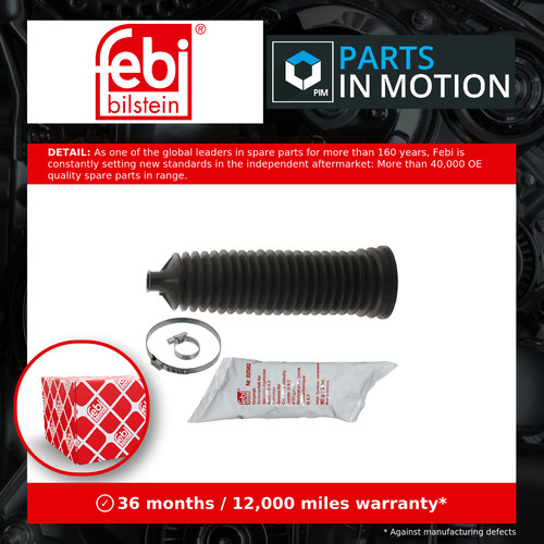 Steering rack boot fits - steering,